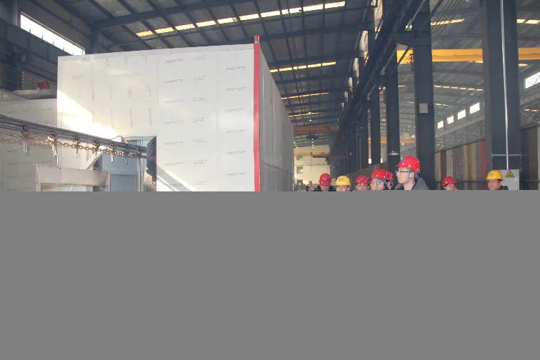 visited the plant to explore collaboration opportunities